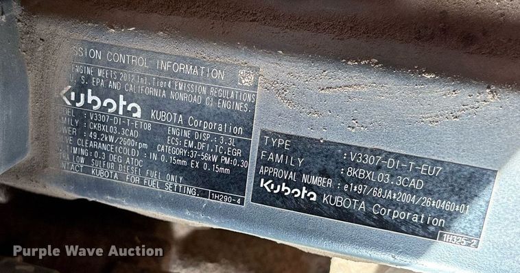 image for item DY0757 Kubota 6040F tractor