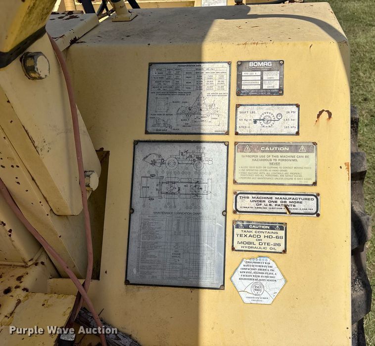 image for item DY0759 Bomag MPH100R soil stabilizer / recycler