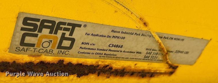 image for item DY0759 Bomag MPH100R soil stabilizer / recycler