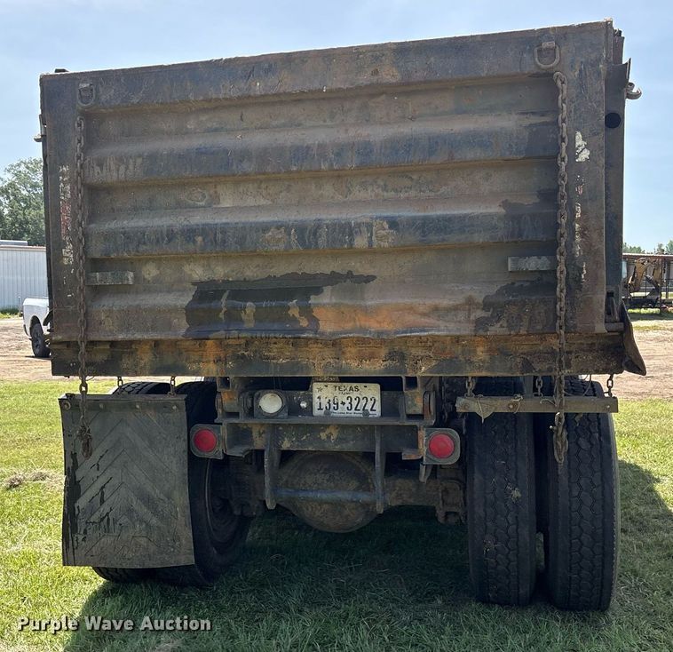 image for item DY0761 2002 Sterling L-Line dump truck