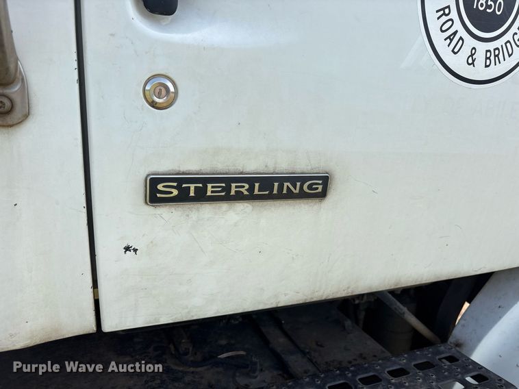 image for item DY0761 2002 Sterling L-Line dump truck