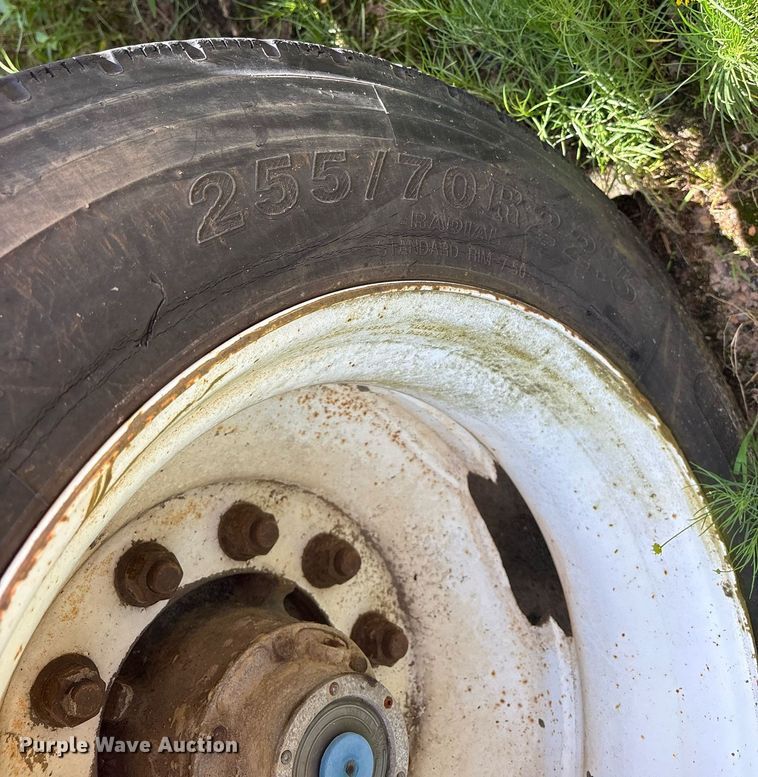 image for item DY0770 2005 Viking VFD46R16F35T drop deck equipment trailer