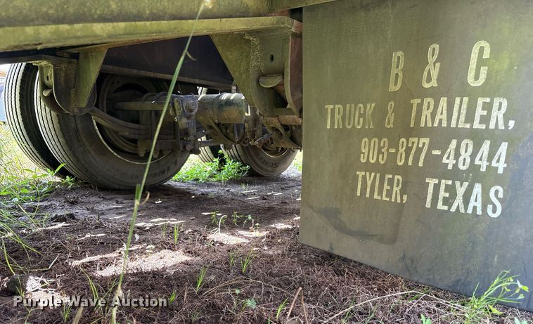 image for item DY0770 2005 Viking VFD46R16F35T drop deck equipment trailer