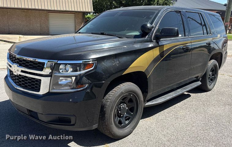image for item DY0805 2015 Chevrolet Tahoe Police SUV