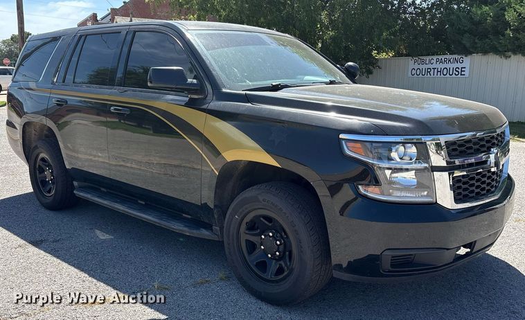 image for item DY0805 2015 Chevrolet Tahoe Police SUV