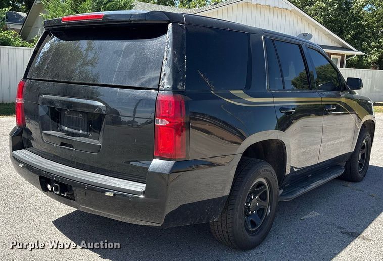 image for item DY0805 2015 Chevrolet Tahoe Police SUV