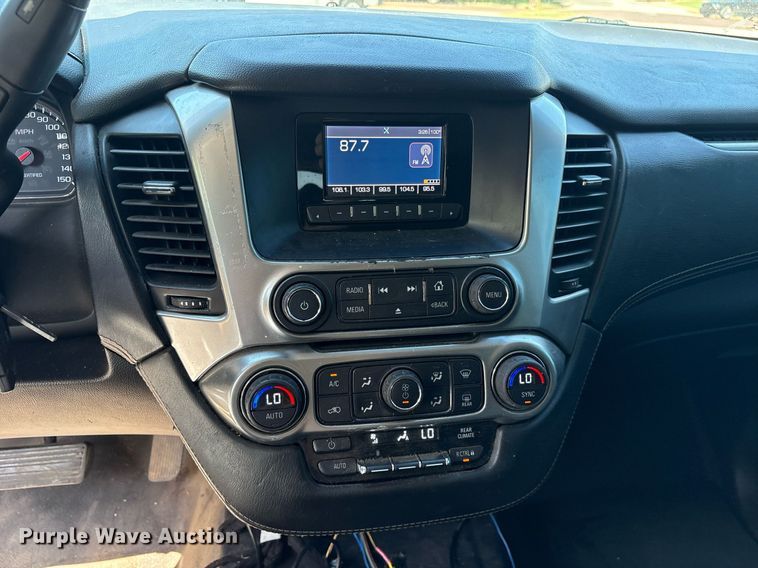 image for item DY0805 2015 Chevrolet Tahoe Police SUV