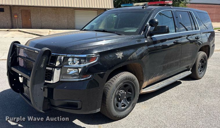image for item DY0806 2018 Chevrolet Tahoe Police SUV
