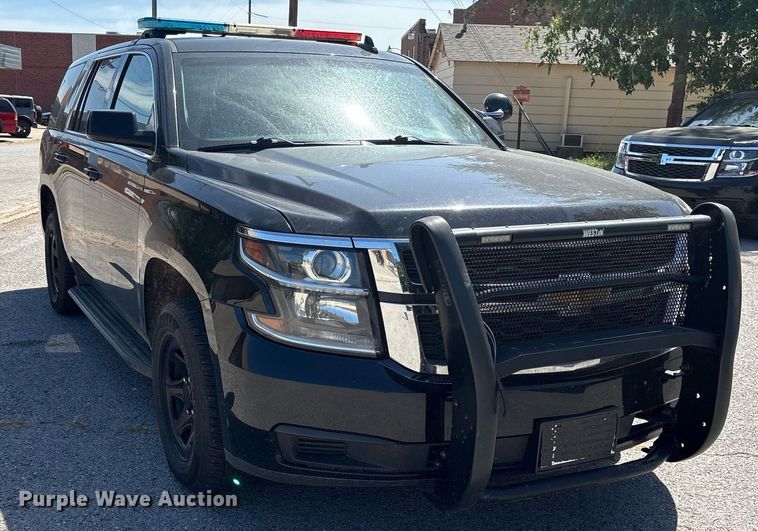 image for item DY0806 2018 Chevrolet Tahoe Police SUV