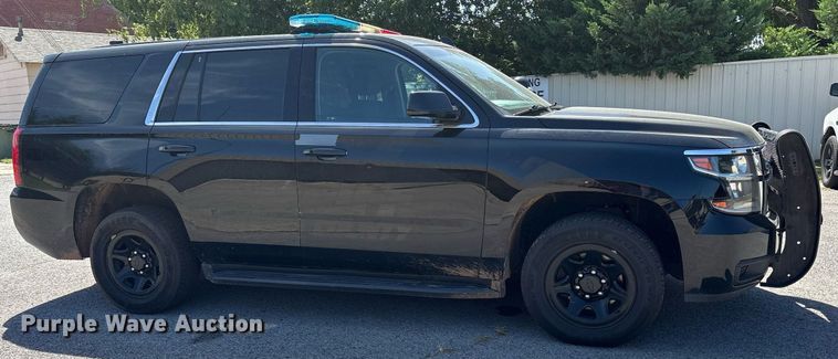 image for item DY0806 2018 Chevrolet Tahoe Police SUV