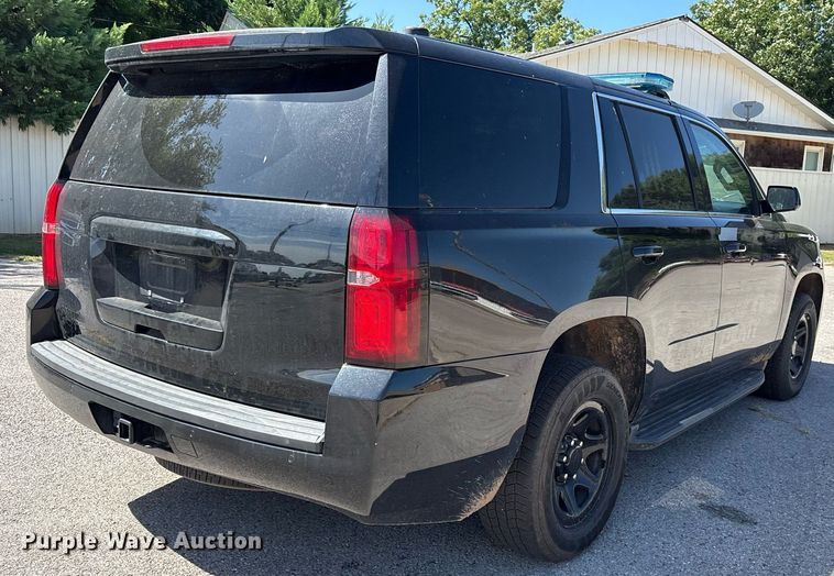 image for item DY0806 2018 Chevrolet Tahoe Police SUV