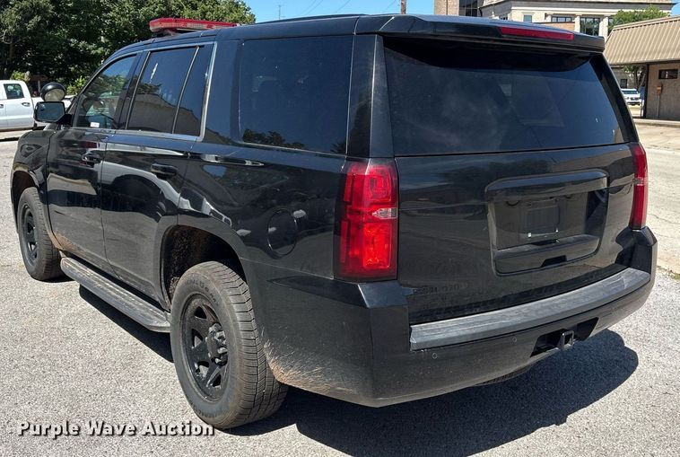 image for item DY0806 2018 Chevrolet Tahoe Police SUV