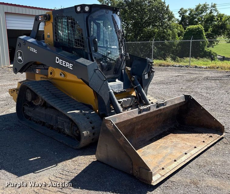 MINI CARGADOR SOBRE ORUGAS 2020 JOHN DEERE 333G