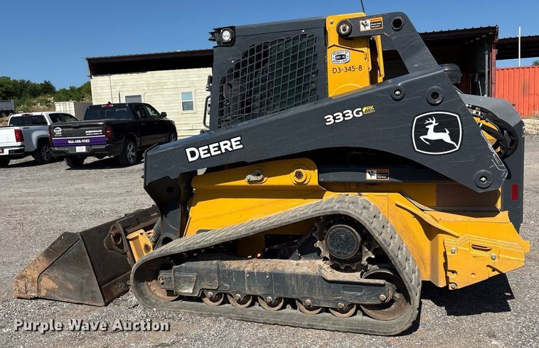image for item DY0813 2020 John Deere 333G tracked skid steer loader