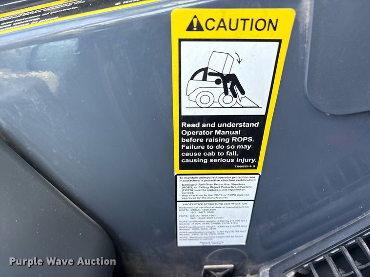 image for item DY0813 2020 John Deere 333G tracked skid steer loader