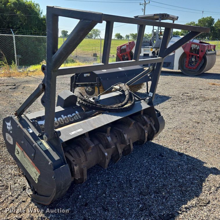 image for item DY0814 Bobcat FRSTCTTRFRC602SPD skid steer mulcher