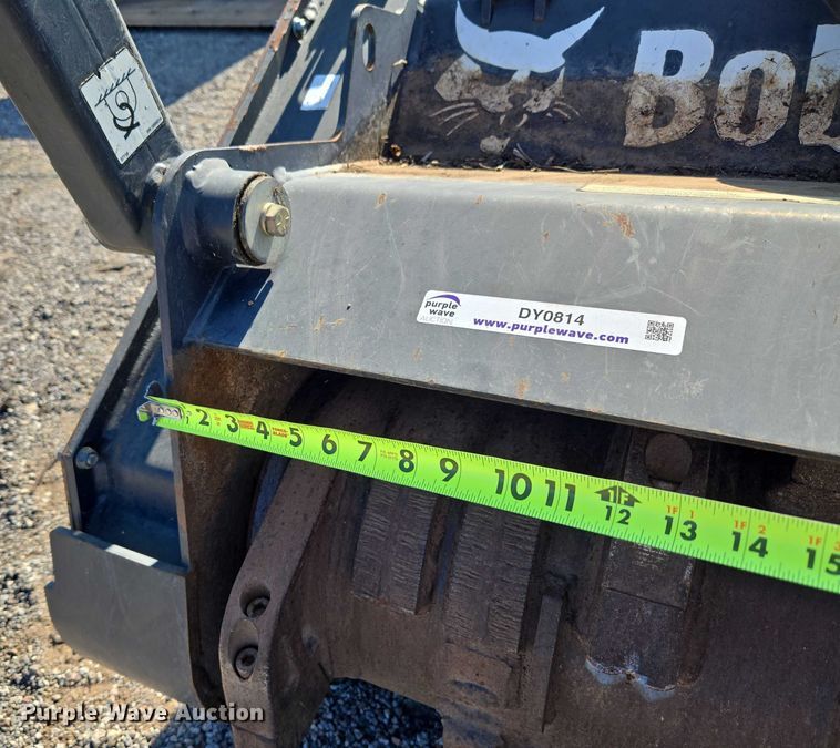 image for item DY0814 Bobcat FRSTCTTRFRC602SPD skid steer mulcher