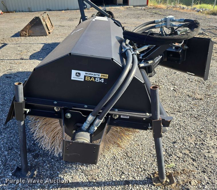 image for item DY0815 John Deere BA84 skid steer broom