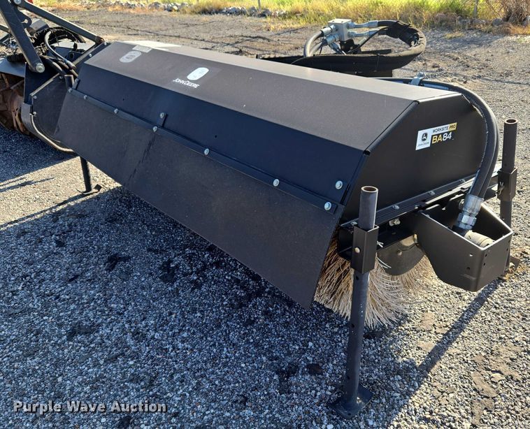image for item DY0815 John Deere BA84 skid steer broom