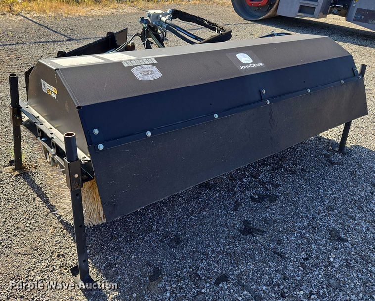 image for item DY0815 John Deere BA84 skid steer broom