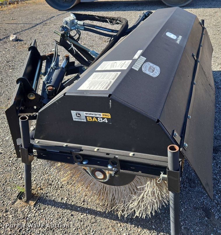image for item DY0815 John Deere BA84 skid steer broom