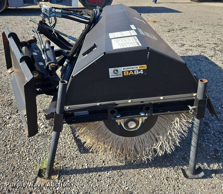 image for item DY0815 John Deere BA84 skid steer broom