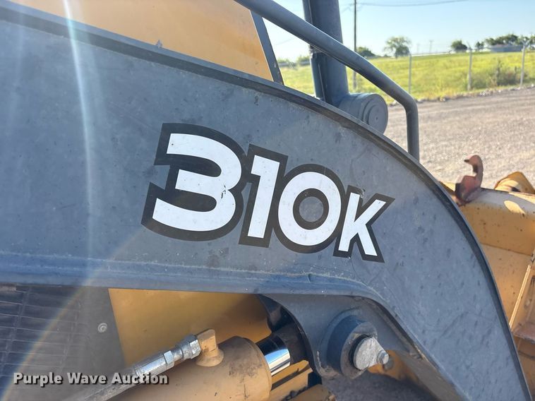 image for item DY0816 2013 John Deere 310K backhoe