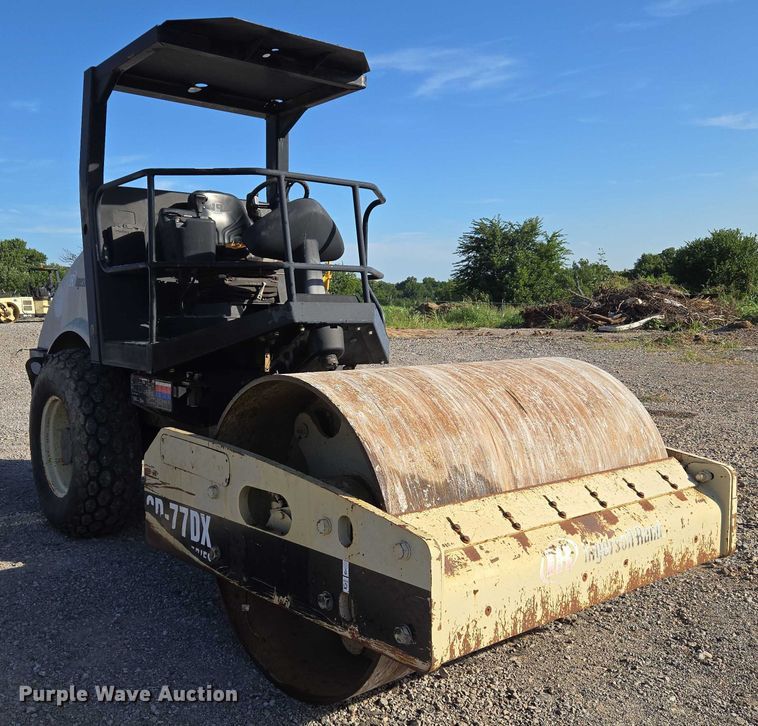 image for item DY0822 Ingersoll Rand SD-77DX TF single drum vibratory roller