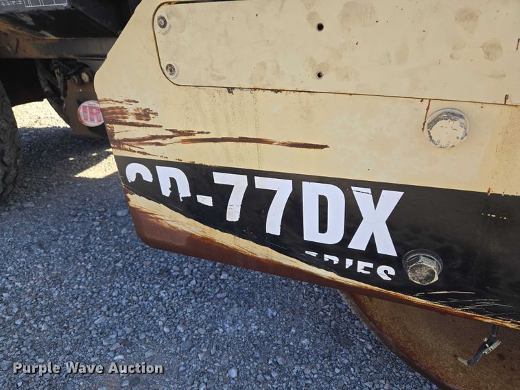 image for item DY0822 Ingersoll Rand SD-77DX TF single drum vibratory roller