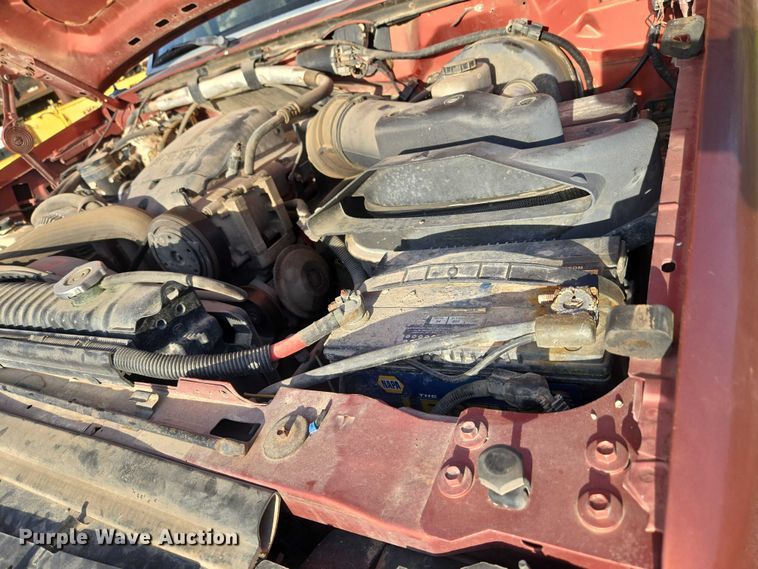 image for item DY0836 1994 Ford F250 flatbed pickup truck