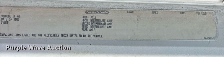 image for item DY0839 1990 Freightliner USF-1E dump truck