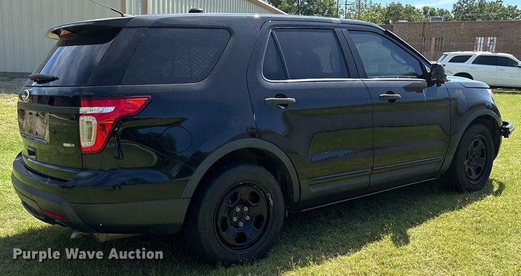 image for item DY0844 2014 Ford Explorer Police Interceptor SUV