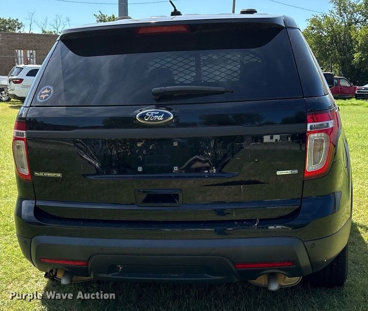 image for item DY0844 2014 Ford Explorer Police Interceptor SUV