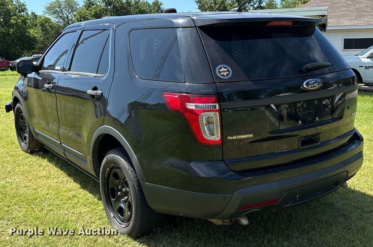 image for item DY0844 2014 Ford Explorer Police Interceptor SUV