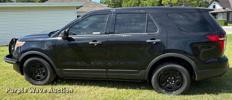 image for item DY0844 2014 Ford Explorer Police Interceptor SUV