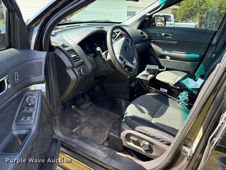 image for item DY0844 2014 Ford Explorer Police Interceptor SUV