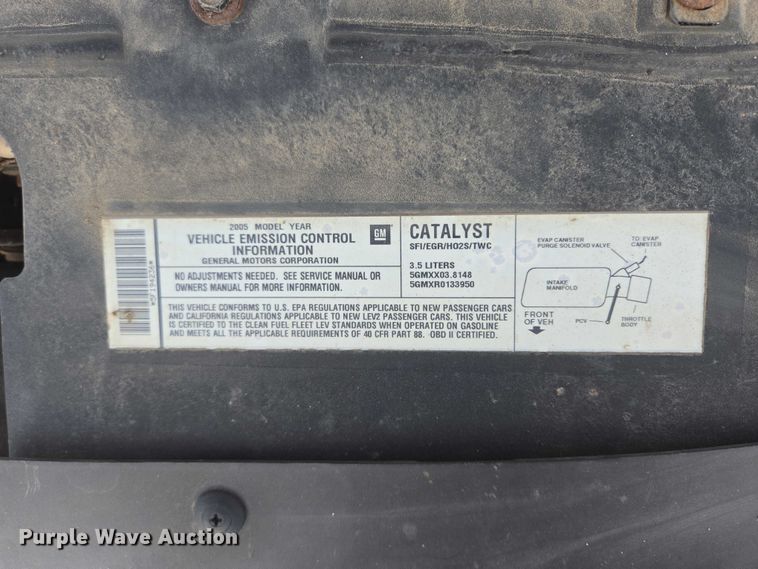 image for item DY0975 2005 Chevrolet Malibu 