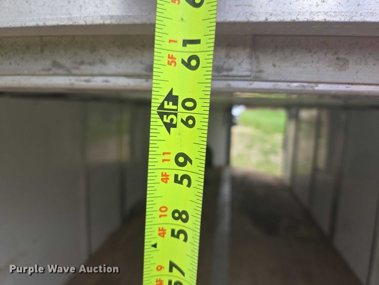 image for item DY0978 2004 H&S ENC-V8620A enclosed snowmobile trailer