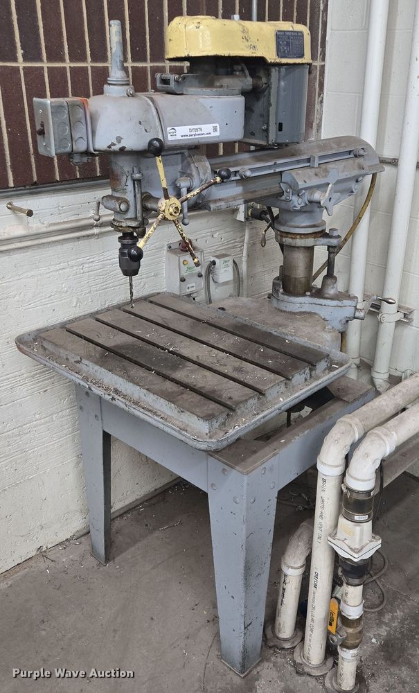 image for item DY0979 Walker Turner Radial drill press