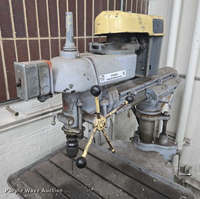 image for item DY0979 Walker Turner Radial drill press
