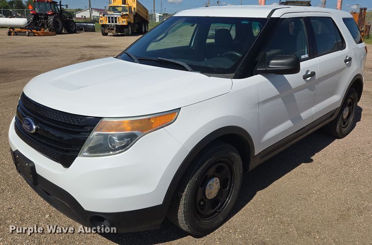 image for item DY0985 2015 Ford Explorer Police Interceptor SUV