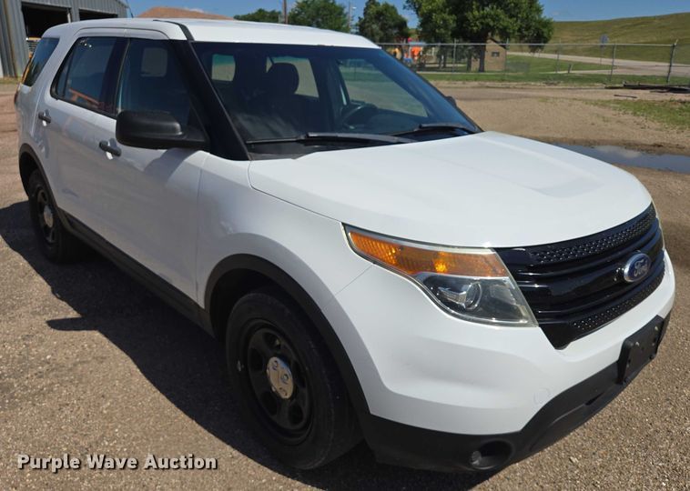 image for item DY0985 2015 Ford Explorer Police Interceptor SUV