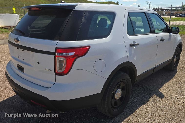 image for item DY0985 2015 Ford Explorer Police Interceptor SUV