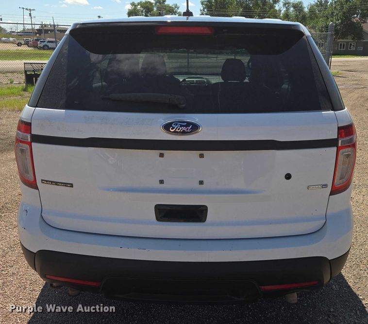image for item DY0985 2015 Ford Explorer Police Interceptor SUV