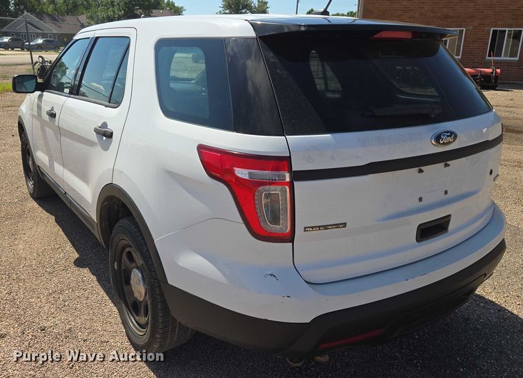 image for item DY0985 2015 Ford Explorer Police Interceptor SUV