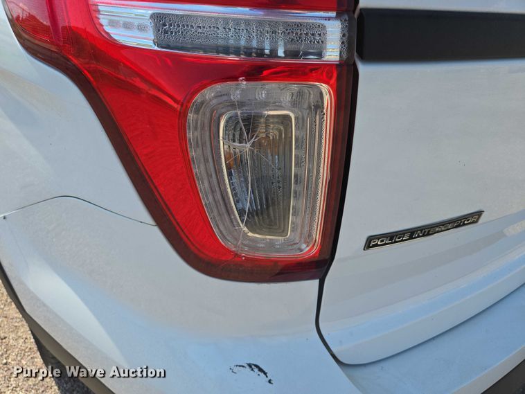 image for item DY0985 2015 Ford Explorer Police Interceptor SUV