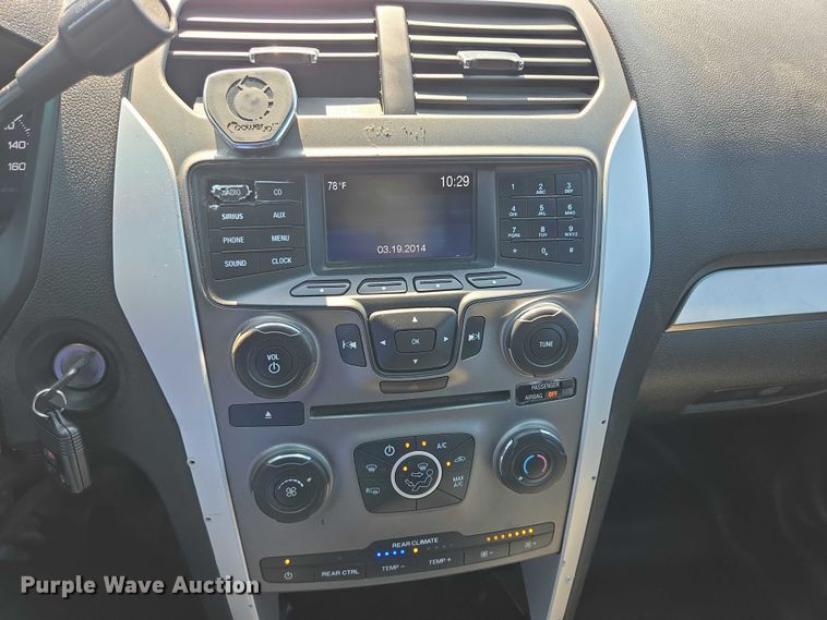 image for item DY0985 2015 Ford Explorer Police Interceptor SUV