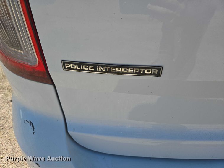 image for item DY0985 2015 Ford Explorer Police Interceptor SUV