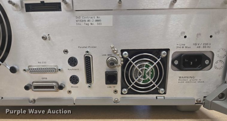 image for item DY0998 Hewlett Packard Logic  analyzer