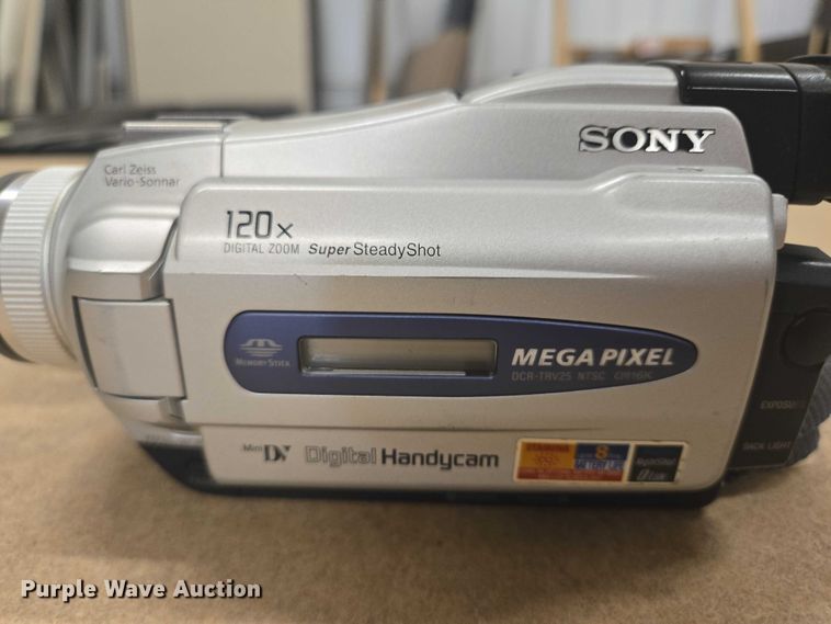 image for item DY0999 Sony 120x digital video camera 